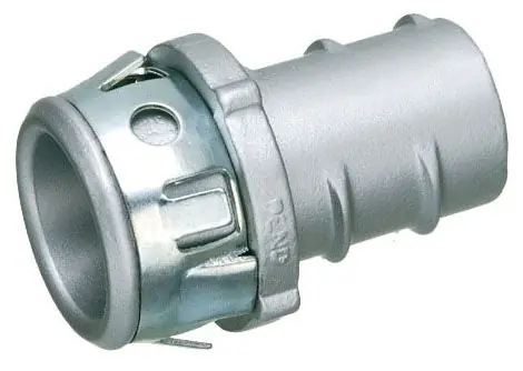 Arlington GF38ST Zinc Die-Cast Screw-In Connector 3/8 In