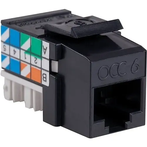OCC KMJA601 Keystone Jack CAT6 Jack Office