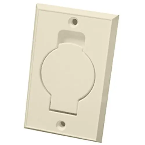 Canplas 791500ANL Round Door Inlet Valve Almond