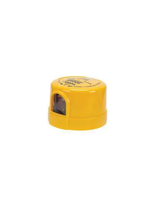 Tork 5008M Tungsten Yellow Surge Arrester Photocontrol 480VAC 1000W