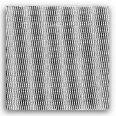 TRUaire 1010MAR 24 Inch x 24 Inch Perforated T-Bar Lay-In White Air Supply Diffuser