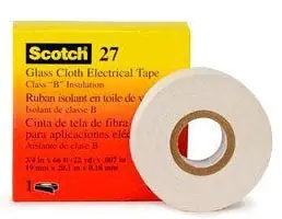 3M 27-3/4INX66FT Glass Cloth Electrical Tape