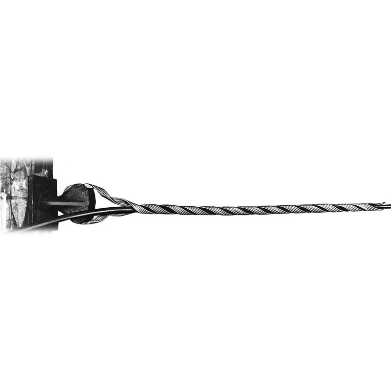 Preformed Line Products NDE9502 C-Rural Dead End 2 #14 CW Wire Orange 15 in. L