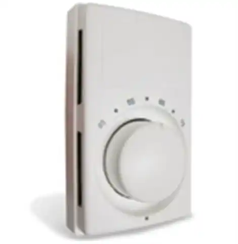 Chatham Brass M601 120/240/277 Volt 18/22 Amp SPST Snap Action Ivory Digital Electronic Line Voltage Thermostat