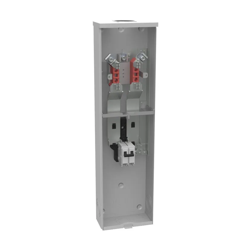 Milbank U5852-RL-100 4 Term, Ringed, Small Hub Opening, 1-100 Amp Main Breaker, 200 Amp