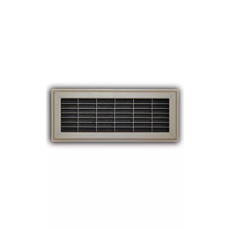 TRUaire 154R10X24 Heavy Gauge Floor Return Air Grille 10 inches x 24 inches Brown