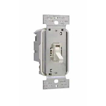 Pass & Seymour T603W Toggle Dimmer 600Watt 3Wire