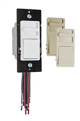 Pass & Seymour WS4FBL3PTC Wide Slide Fluorescent/LED Dimmer 0-10V 10A 120V 5A 277V