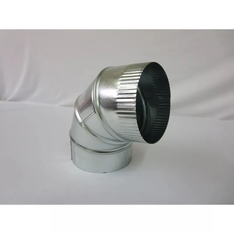 Crown Products 1125 5 inch Adjustable Elbow 30 Gauge Donut Style Packaging