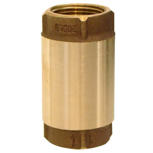 Simmons Manufacturing PCVLD Lead-Free Brass Pump Check Valve 1/2 inch
