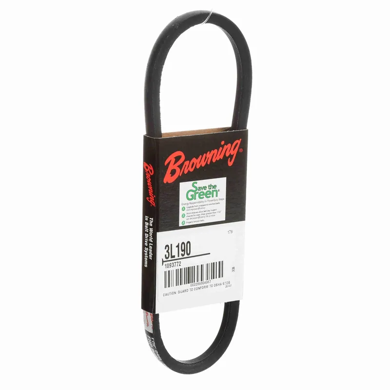 Browning 1093772 Standard V-Belt 3L190 Replacement