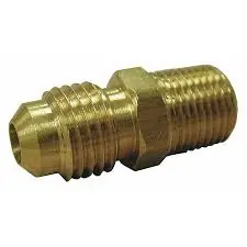 Holyoke Fittings 48-42 Brass Connector 1/4 Flare x 1/8 MPT
