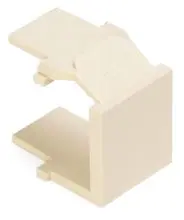 Leviton 41084-0BT Data and AV Connector Blank Insert