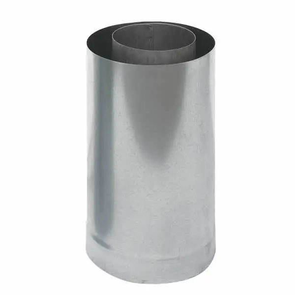 Mortex 90-INSXT10-AL Roof Jack Extension, 10 in L, Galvanized Steel