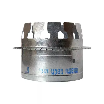 Miami Tech FCLN05 Nested Tab Collar for Fiberglass Duct 5 inches