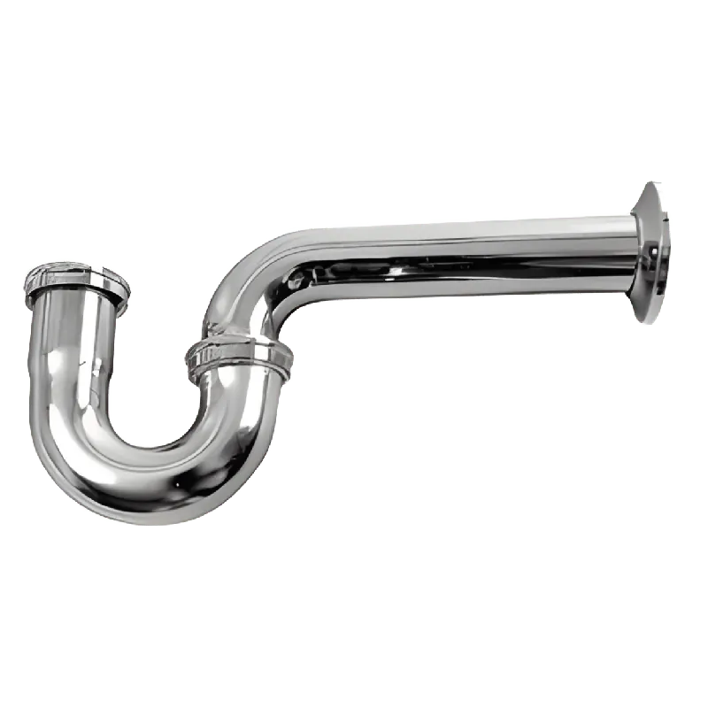 Approved Vendor BPT112 1-1/2 inch 22 ga Tubular Brass P-Trap, Satin