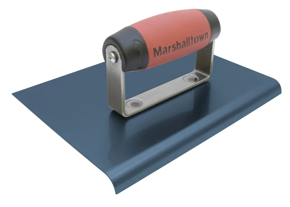 Marshalltown 163BD14172 Blue Steel Edger 6 x 6 (1/2 Radius)