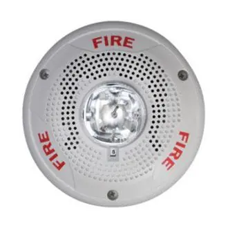 System Sensor SPSCWK SpectrAlert Advance Ceiling Mount Speaker Strobe