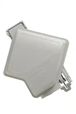 Legrand WIUCED20GL Pass & Seymour Extra Heavy-Duty While-In-Use Weatherproof Cover 2 Gang Gray