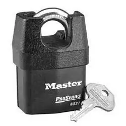 Master Lock 6327KA11G010 Tumbler Padlock Proseries Keyed Alike 5-Pin Cylinder 2-5/8 Width 11G010 Key