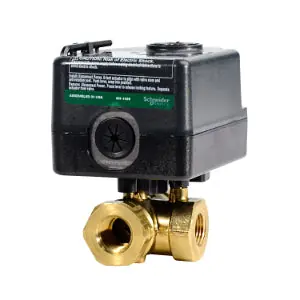 Schneider Electric VBB3N12+M210A00 SpaceLogic Ball Valve Assembly 3/4 3-Way Replacement MPN