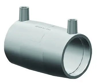 GF Central Plastics 360-000-937 4 x 4, IPS x IPS, Polyethylene, 4.7 Pin with Resistor, Straight, Electrofusion, Coupling