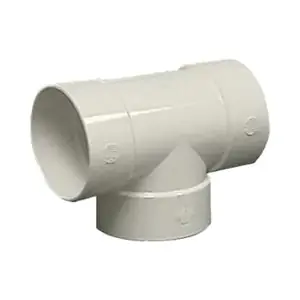 Napco P102 P-Series PVC Solvent Weld SDR35 Sewer Tee 3 in Hub