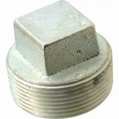 Ward Manufacturing GPLQ 3 inch Galvanized Malleable Iron Plug, MIP