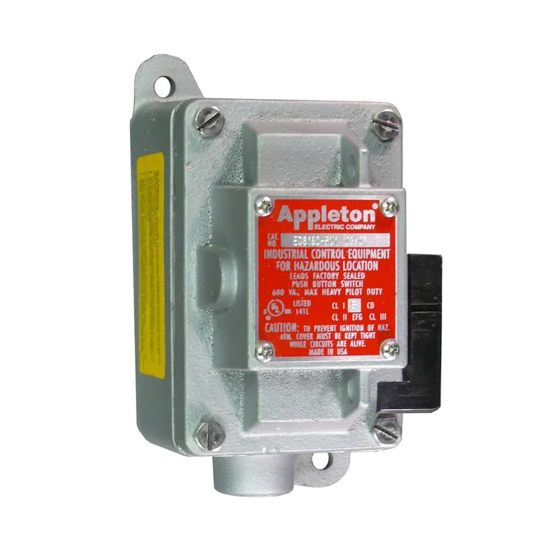 Appleton EDSC175-F2 Factory Sealed Switch 120 to 277 VAC 20 Amp