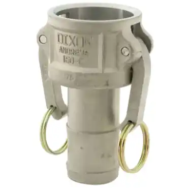 Dixon 600-C-SS Cam & Groove Type C Coupler x Hose Shank