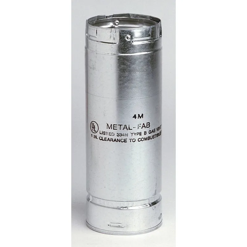 Metal-Fab 6M6 6 Inch B-Vent 6 Inch Length