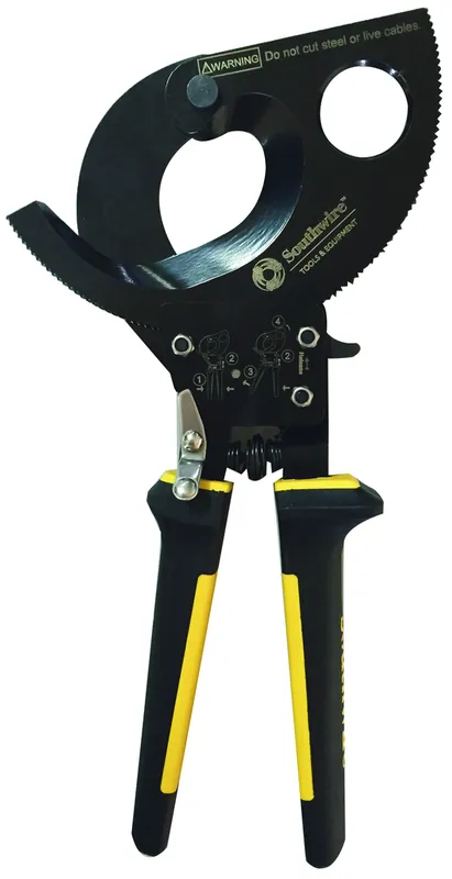Southwire 582777 Ratcheting Cable Cutter 750CU / 1000AL Max