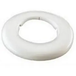 SPS Approved Vendor LPFP2 2 inch IPS Plastic Escutcheon, White