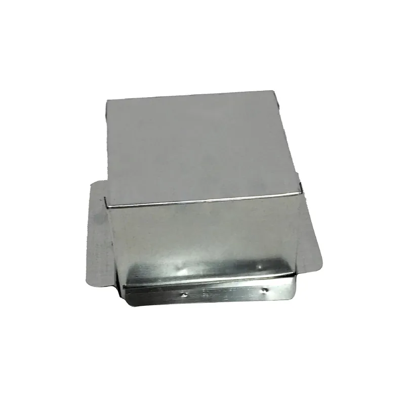 Air Duct Products 8456.1010-26 Ceiling Boot 10 inches x 10 inches 4 inches Deep 26 Gauge BCB1010S