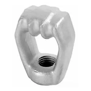 Hubbell Power Systems 12585 Tripleye Eyenut for 3/4 and 1 in. Dia. PISA Anchor Rods