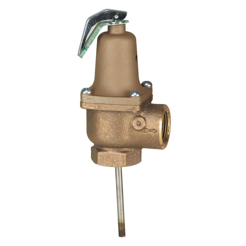 Watts 0259685 1 140X6 125-210 Automatic Reseating Temperature Pressure Relief Valve