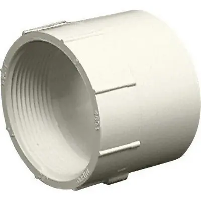 SPS Approved Vendor SDFAU PVC Sewer Adapter 6 inch x 6 inch FIP x Sewer Hub