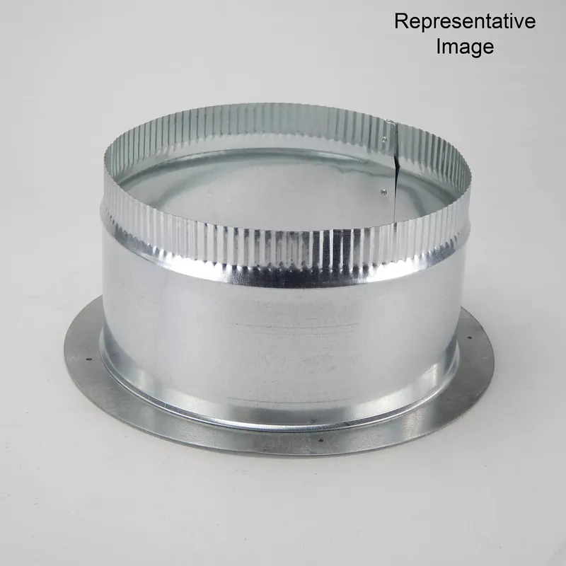 Crown Products 71018 18 Inch Start Collar with Therma Seal Gasket Off Rectangular Duct