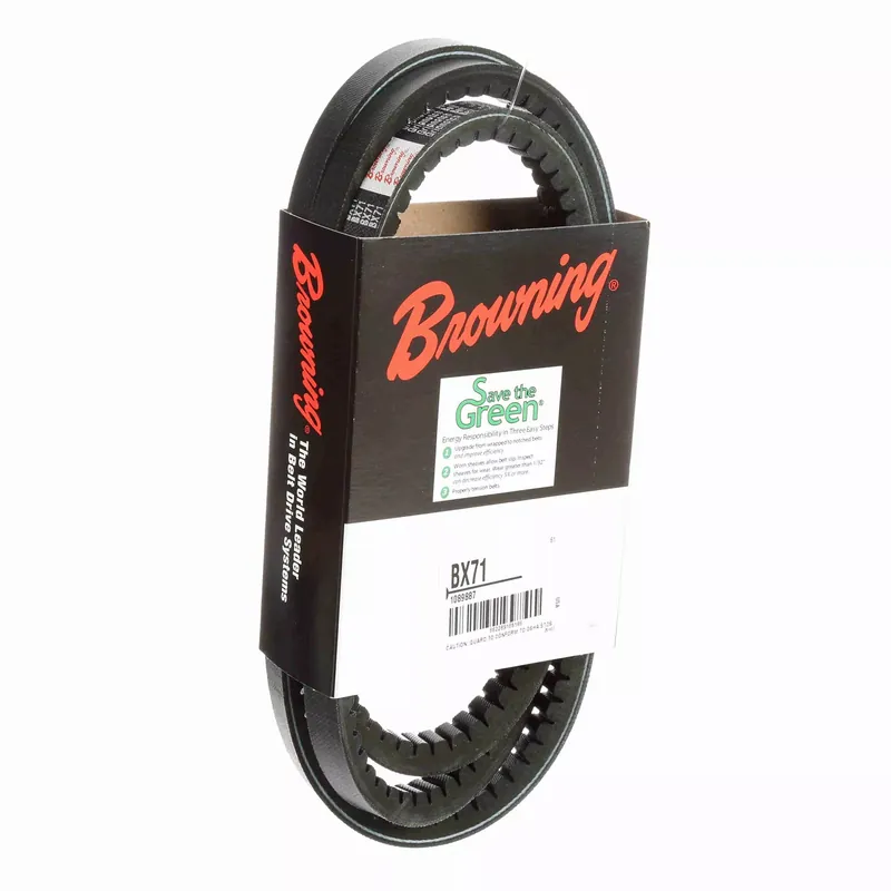 Browning 1089887 BX71 Gripnotch Belt, BX Belt Section, 74 inches Length, Cogged V-Belt