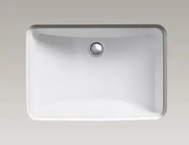 Kohler K-2214-0 Ladena Bathroom Sink White
