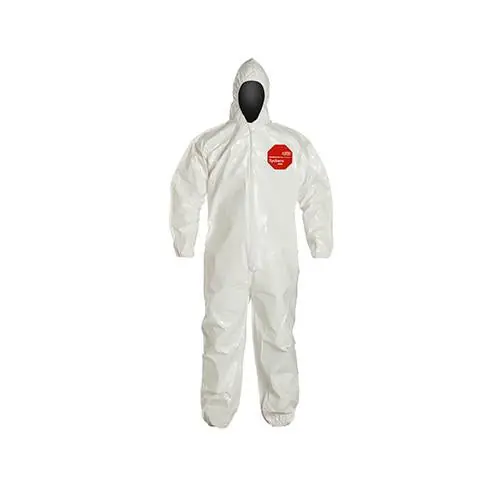 DuPont D13485041 Tychem 4000 Coveralls Large