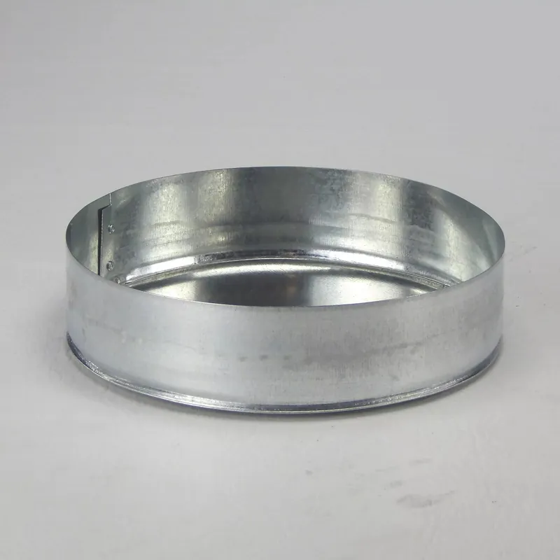 Crown Products 2739 9in End Cap Galvanized Steel Round Duct Cap