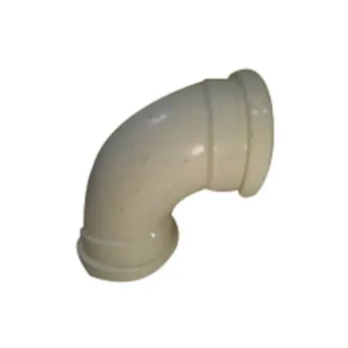 Normandy Products Company V-3304 4 Inch 90 Deg SDR 35 D-3034 PVC Sewer Vent Elbow, Hub x Hub