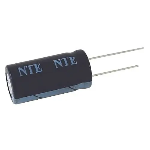 NTE Electronics VHT10000M25 Fire Alarm Control Panel Accessory 10000UF 25V