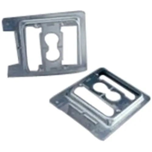 nVent CADDY MP2S Low Voltage Mounting Plate 2-Gang New Construction Pregalvanized Steel