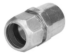 BRIDGEPORT FITTINGS 290-RT Conduit Combination Coupling 1/2 Inch Patented Raintight Zinc Alloy