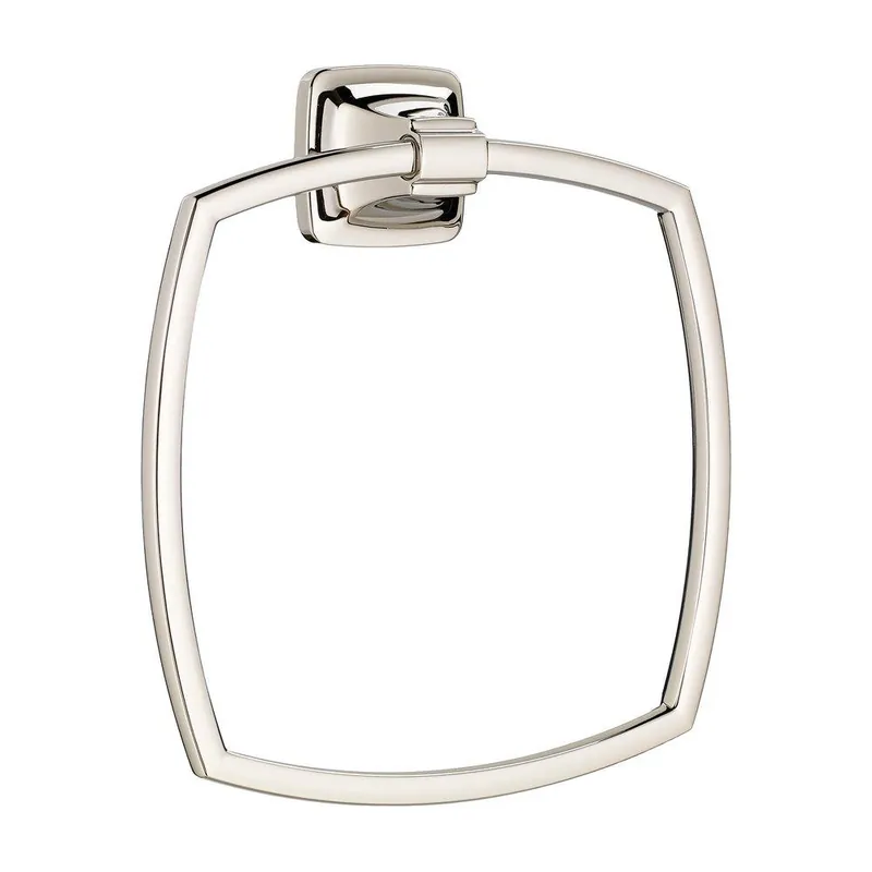 American Standard 7353.190.013 Townsend Towel Ring Polished Nickel