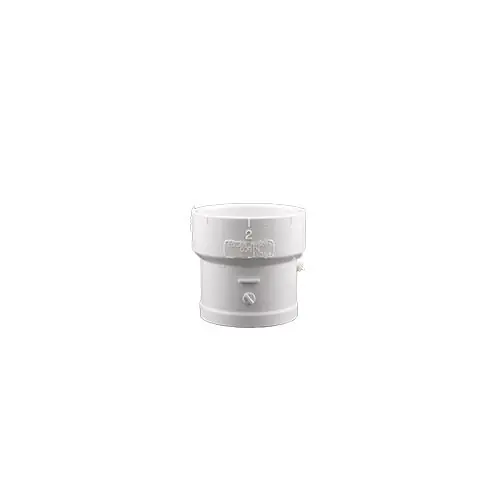 Approved Vendor NHDWCIAN 2 Inch DWV to Cast Iron Soil Pipe Adapter DWV Hub x CI Spigot
