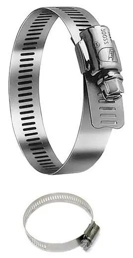 Fernco 088-300 Stainless Steel Band Clamp - 4-3/32 to 6 inches