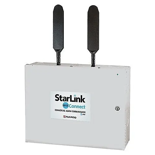 NAPCO SLE-MAXA-CB Commercial Burglary, MAX AT&T Alarm Communicator, White Metal Enclosure